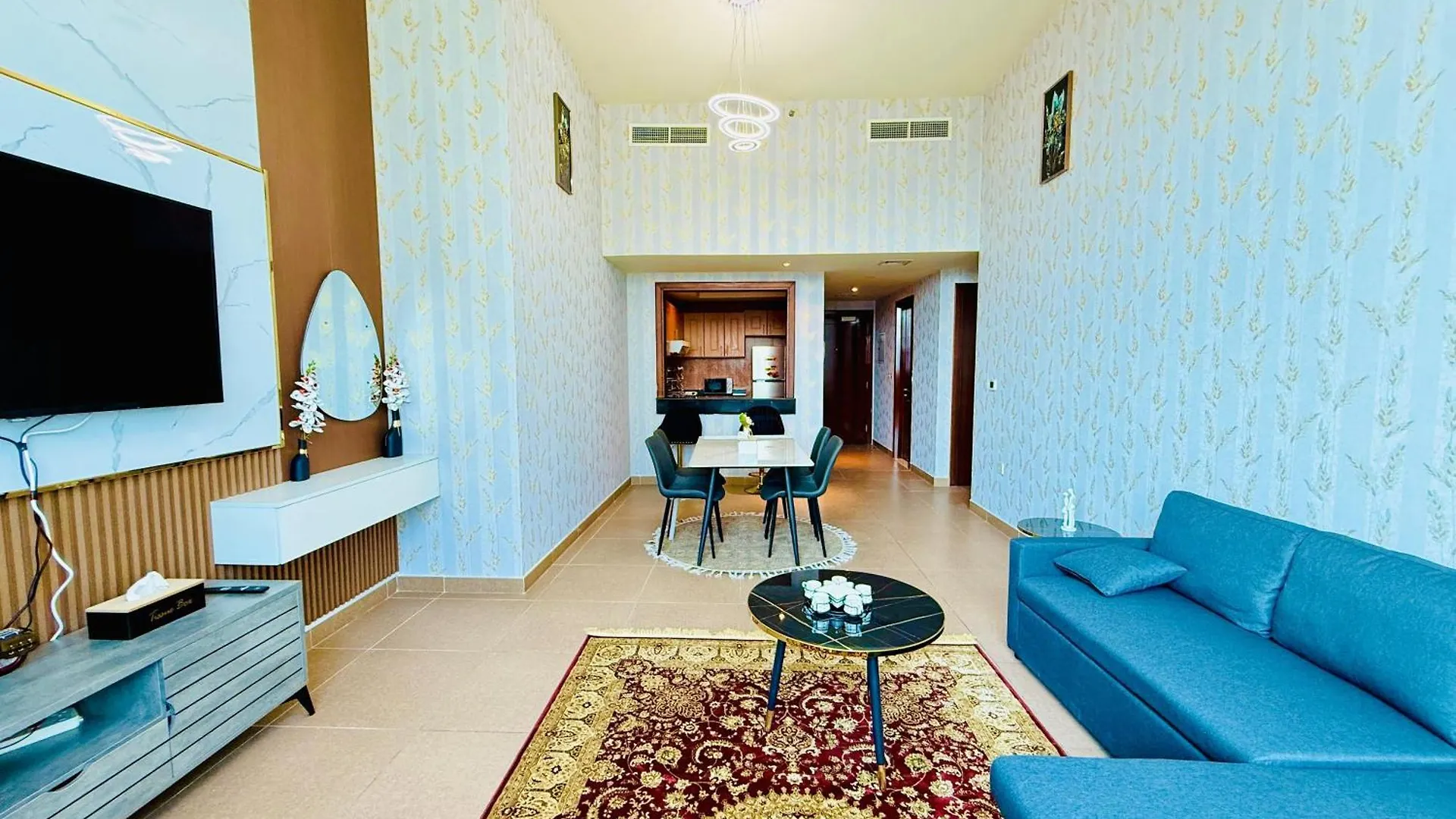 Hm-102Amazing Large Fully Furnished 1Bhk Apartment Dubai 0*,  United Arab Emirates