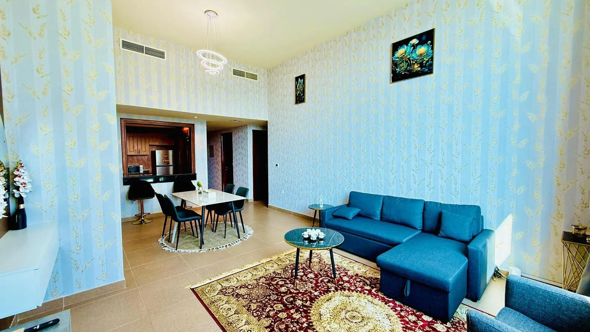 Hm-102Amazing Large Fully Furnished 1Bhk Apartment Dubai 0*,